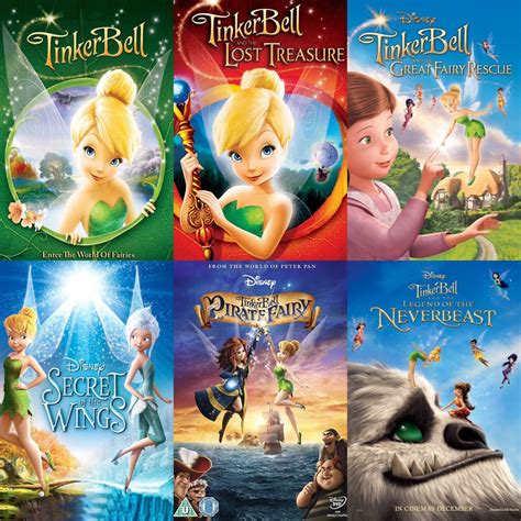 order of tinker bell movies